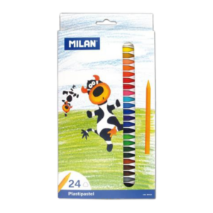 CRAYON MILAN PLASTIPASTEL 24 COLORES