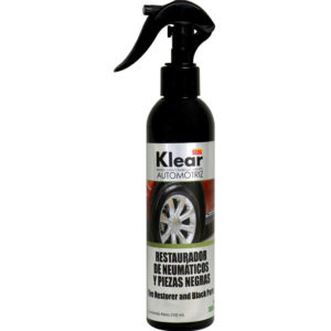 KLEAR RESTAURA.NEUMÁT.Y PIEZAS NEGRAS 240 ml.