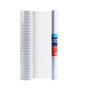 PAPEL ADHESIVO TRANSPARENTE POINTER 0.45X20M