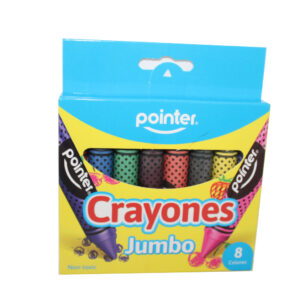 CRAYONES JUMBO POINTER 8 UDS