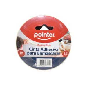 MASKING TAPE POINTER 1/2 PULG X 30 YDS