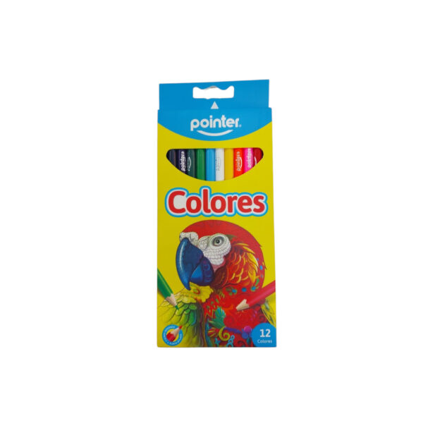 LAPIZ POINTER CAJA 12 COLORES