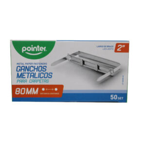 FASTENER POINTER METALICO 8CM 50UDS