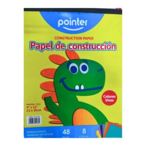 PAPEL CONSTRUCCION POINTER 9"x12" X 48 HOJAS