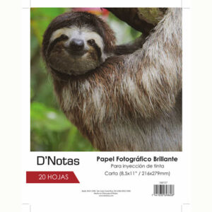 PAPEL FOTOGRÁFICO BRILLO DNOTAS