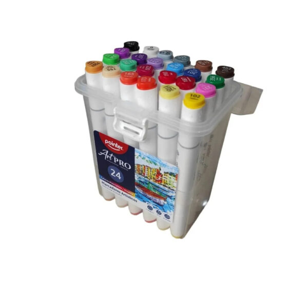 SET MARCADORES POINTER 24 COLORES