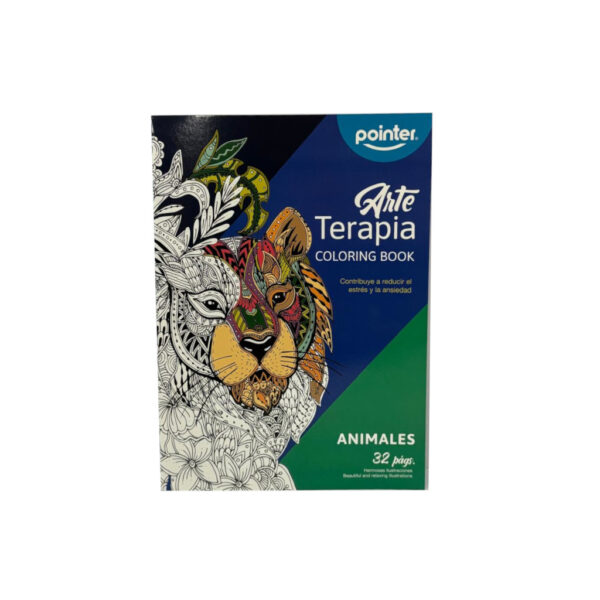 LIBRO DE COLOREAR POINTER ARTE TERAPIA
