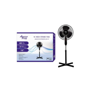 ABANICO DE PEDESTAL CON LUZ 16 PULG