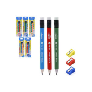 LAPIZ JUMBO CON SACAPUNTAS POINTER 2 UNDS