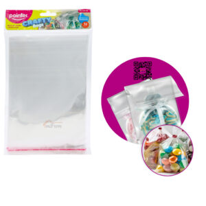 BOLSA CELOFAN ADHESIVAS POINTER 50 PZA