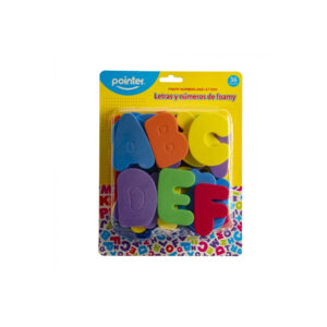FIGURAS DE FOAMY POINTER LETRAS 36 PZAS