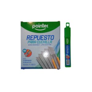 REPUESTO CUTTER POINTER 18X98 MM