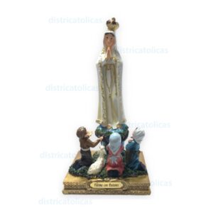 VIRGEN FATIMA 3 CON PASTORES