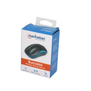 MOUSE MANHATTAN OPTICO INALAMBRICO NEGRO