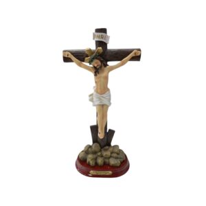CRUCIFIJO EN BASE 12"