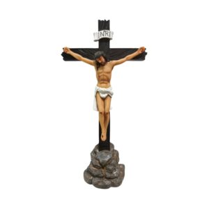 CRUCIFIJO EN BASE 12"