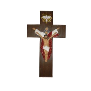 CRISTO TRINITARIO DE PARED 12"