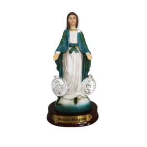 VIRGEN MEDALLA MILAGROSA 5"