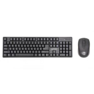 KIT TECLADO MOUSE INALAMBRICO MANHATTAN