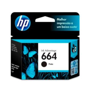 CARTUCHO HP NEGRO F6V29AL #664/120PAG