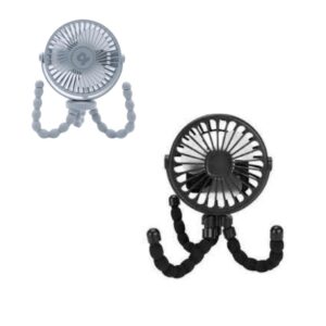 ABANICO PORTATIL RECARGABLE POINTER BASE FLEXIBLE