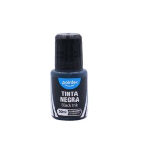 TINTA MARCADOR PERMANENTE NEGRO POINTER 20 ML