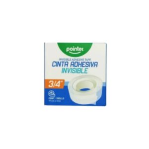 CINTA ADHESIVA INVISIBLE POINTER 19MM X 33M