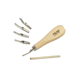 LINO CUTTER SET CON 5 CUCHILLAS