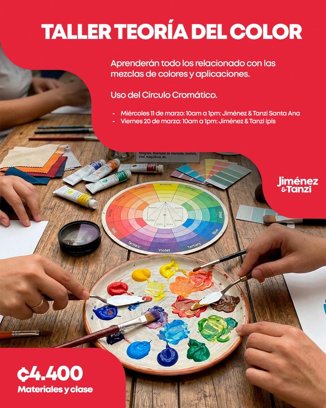 Taller Jiménez y Tanzi 8 de Marzo