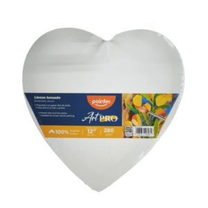 LIENZO POINTER BLANCO 30CM CORAZON