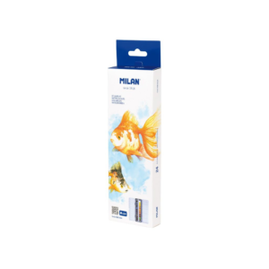 SET METALICO GODETS ACUARELA MILAN 24