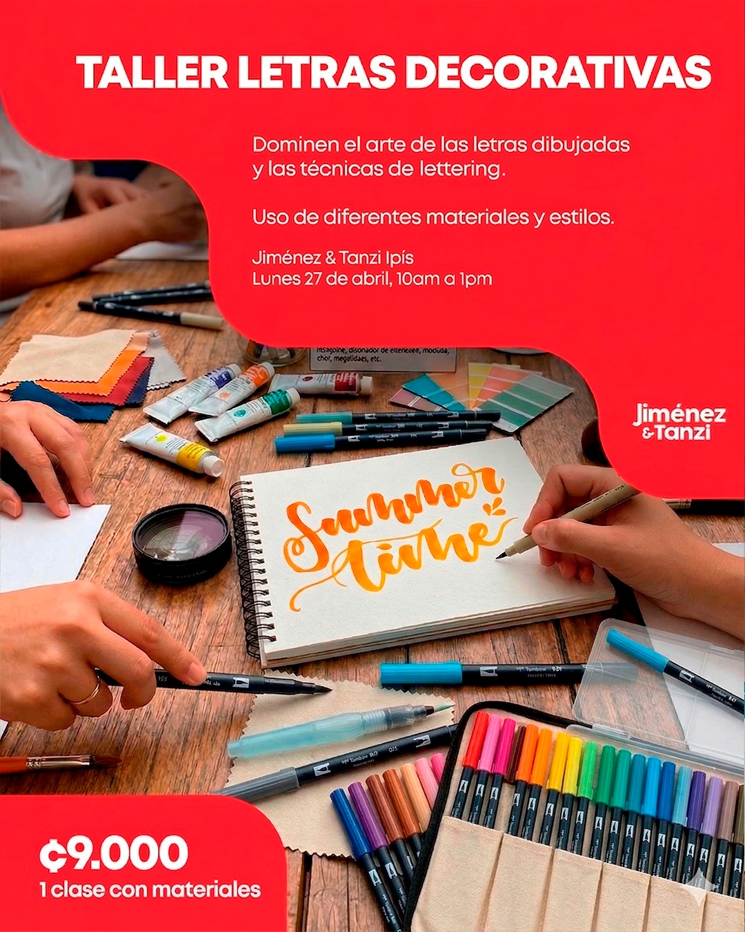 Taller Jiménez y Tanzi 8 de Marzo