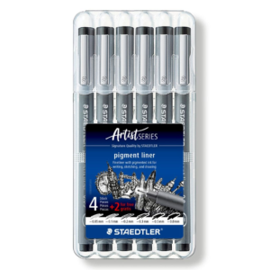 JUEGO DE MARCADOR STAEDTLER PIGMENT LINER 308 C6