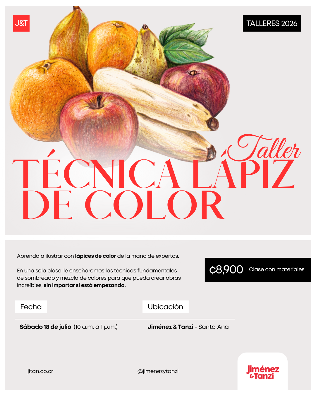 Taller Ténica lápiz de color