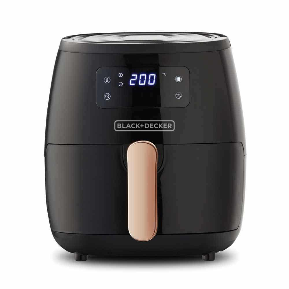 FREIDORA DE AIRE DIGITAL BLACK+DECKER 5L NEGRA