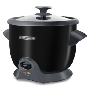 OLLA ARROCERA BLACK + DECKER 20 TAZAS NEGRA