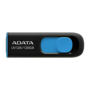 MEMORIA USB 128GB ADATA UV128 USB-A 3.2 GEN 1 AUV128-128G-RBE NEGRO / AZUL