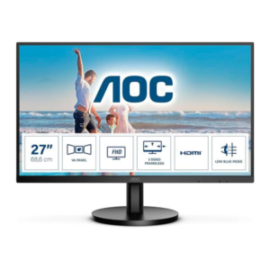 MONITOR 27 PULG AOC 27B3HM FHD 1920 X 1080 75 HZ HDMI VGA PLANO SLIM
