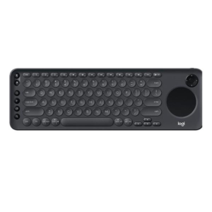 TECLADO LOGITECH K600 MEMBRANA INALÁMBRICO BLUETOOTH  INGLÉS CON TOUCHPAD INTEGRADO 920-008824 NEGRO