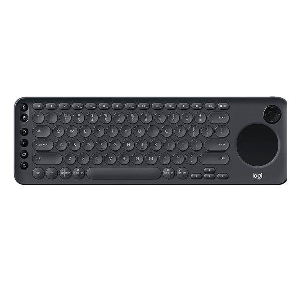 TECLADO LOGITECH K600 MEMBRANA INALÁMBRICO BLUETOOTH INGLÉS CON TOUCHPAD INTEGRADO 920-008824 NEGRO