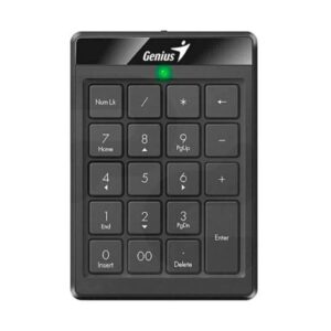 TECLADO NUMÉRICO GENIUS NUMPAD 110 MEMBRANA ALÁMBRICO 31300016400 NEGRO