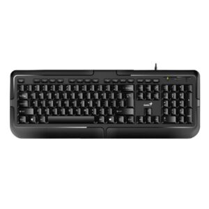 TECLADO GENIUS KB-118 II MEMBRANA ALÁMBRICO USB ESPAÑOL 31310051401 NEGRO