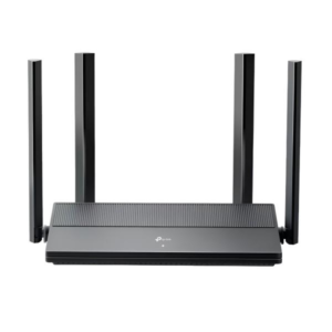 ROUTER TP LINK EX141 US1 AX1500 DUAL BAND 2.4 GHZ 5 GHZ AX1500 WI FI 6 GIGABIT MESH PUERTOS LAN / WAN NEGRO