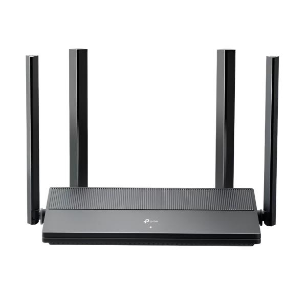 ROUTER TP LINK EX141 US1 AX1500 DUAL BAND 2.4 GHZ 5 GHZ AX1500 WI FI 6 GIGABIT MESH PUERTOS LAN / WAN NEGRO