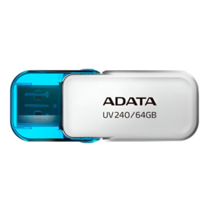 MEMORIA USB 64GB ADATA  AUV240 USB-A 2.0 AUV240-64G-RWH BLANCO / AZUL