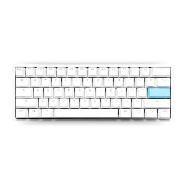 TECLADO GAMING RGB DUCKY ONE 2 PRO MINI MECÁNICO USB-C ESPAÑOL SWITCH AZUL DKON2061ST-CESPDWWT2 BLANCO