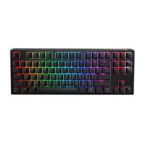 TECLADO GAMING RGB DUCKY ONE 3 TKL MECANICO USB-C ESPAÑOL SWITCH PLATEADO DKON2187ST-PESPDCLAWSC1 NEGRO
