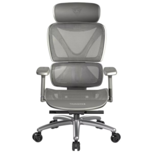 SILLA EJECUTIVA THUNDERX3 XTC MESH CUERO SINTÉTICO MULTIAJUSTABLE TEGC-3054104.41 GRIS