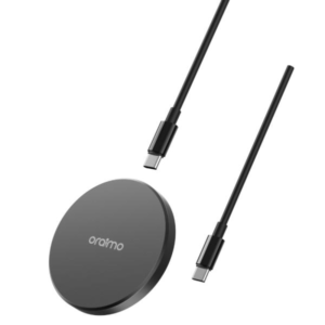 CARGADOR INALAMBRICO ORAIMO POWERDOCK 15W CABLE DE CARGA INCLUIDO OWH-1151 NEGRO