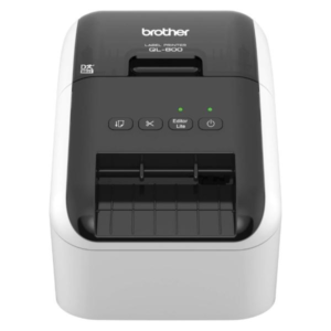 IMPRESORA DE ETIQUETAS BROTHER QL800 TÉRMICA DIRECTA USB NEGRO / BLANCO